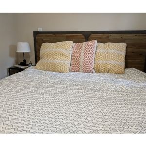 2 Yellow only- Decorative Wool-like Throw Pillows